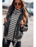 Black and cream quilted jacket/vest 8273 - Online store - Boutique